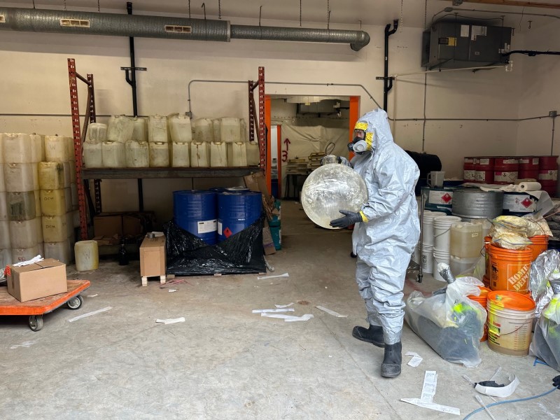 RCMP officer in illicit drug superlab